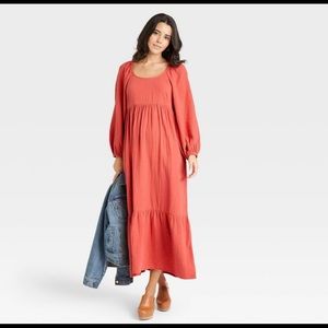 Women’s Balloon Long Sleeve Dress